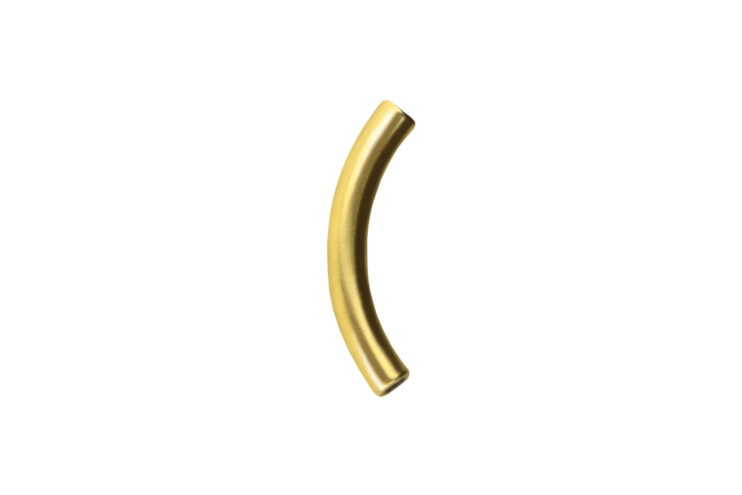 Titan Piercing Banane mit Innengewinde ohne Kugeln